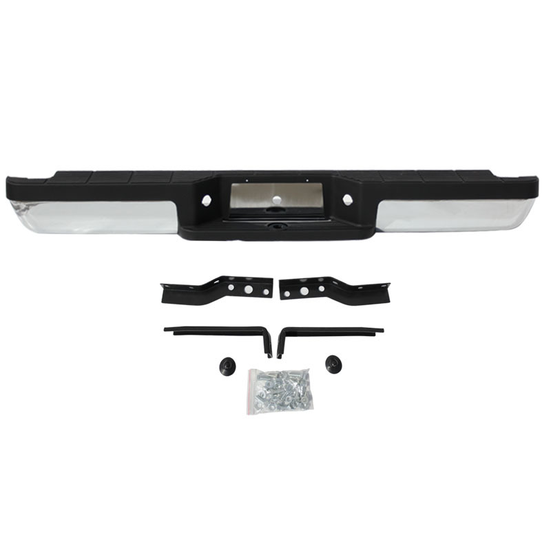 Adecuado para Ford 1993-2011, modelo original del ensamblaje del parachoques trasero electrochapado.
