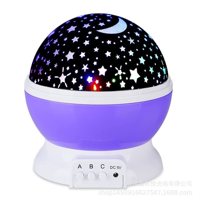 星空灯投影夜灯七彩led満天星投影灯誕生日寝室雰囲気灯usb小夜灯クロスボーダー|undefined