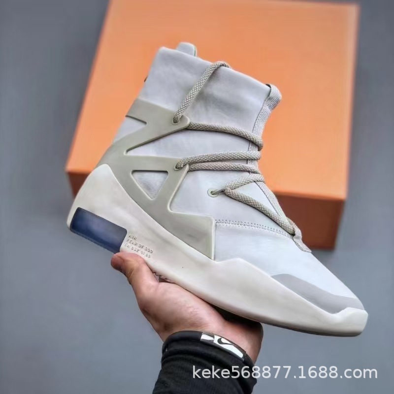莆田鞋跨境Air Fear Of God 1巨魔之眼FOG联名高街高帮男子篮球鞋|undefined