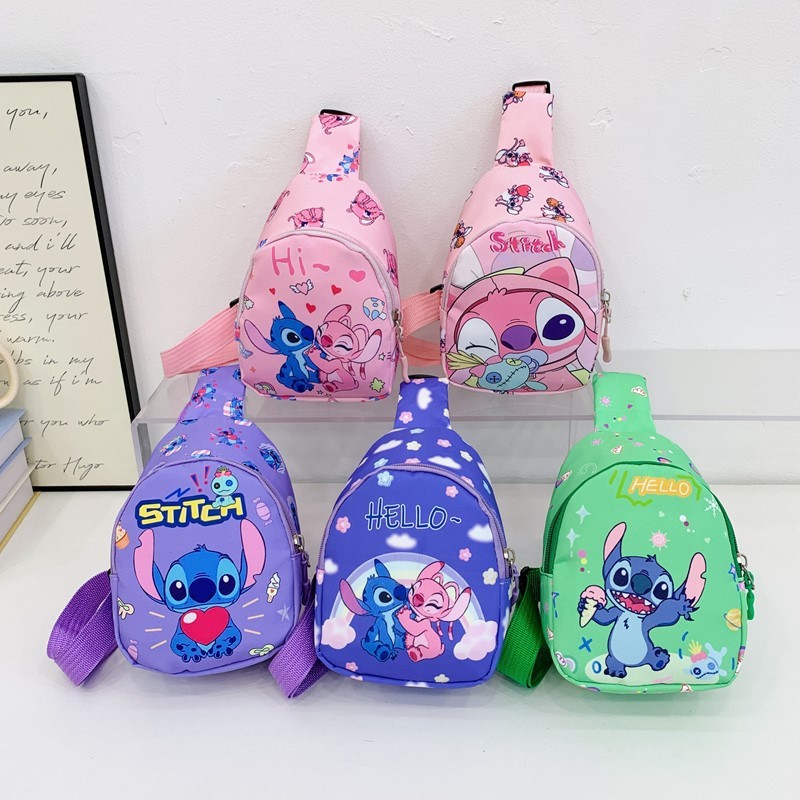 2024 New Children's Bag for Boys and Girls, Cute Cartoon Coin Purse, Crossbody Bag, Outdoor Casual Trendy Chest Bag
