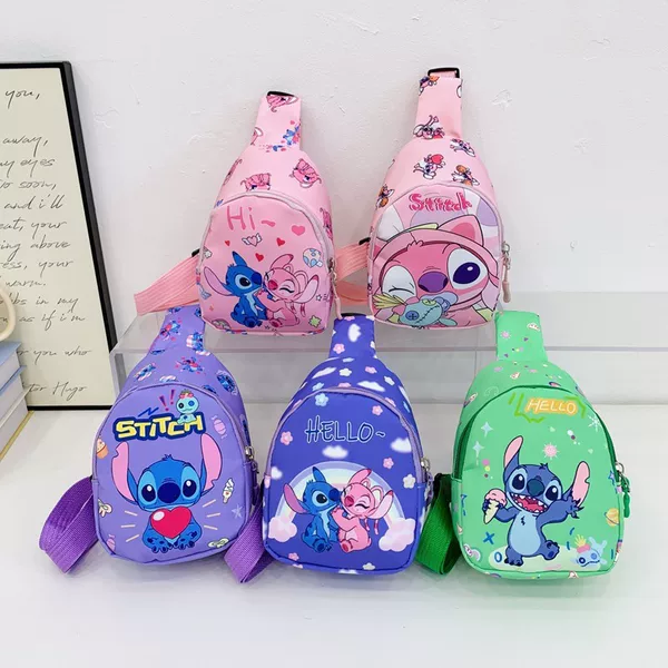 2024 New Children's Bag for Boys and Girls, Cute Cartoon Coin Purse, Crossbody Bag, Outdoor Casual Trendy Chest Bag