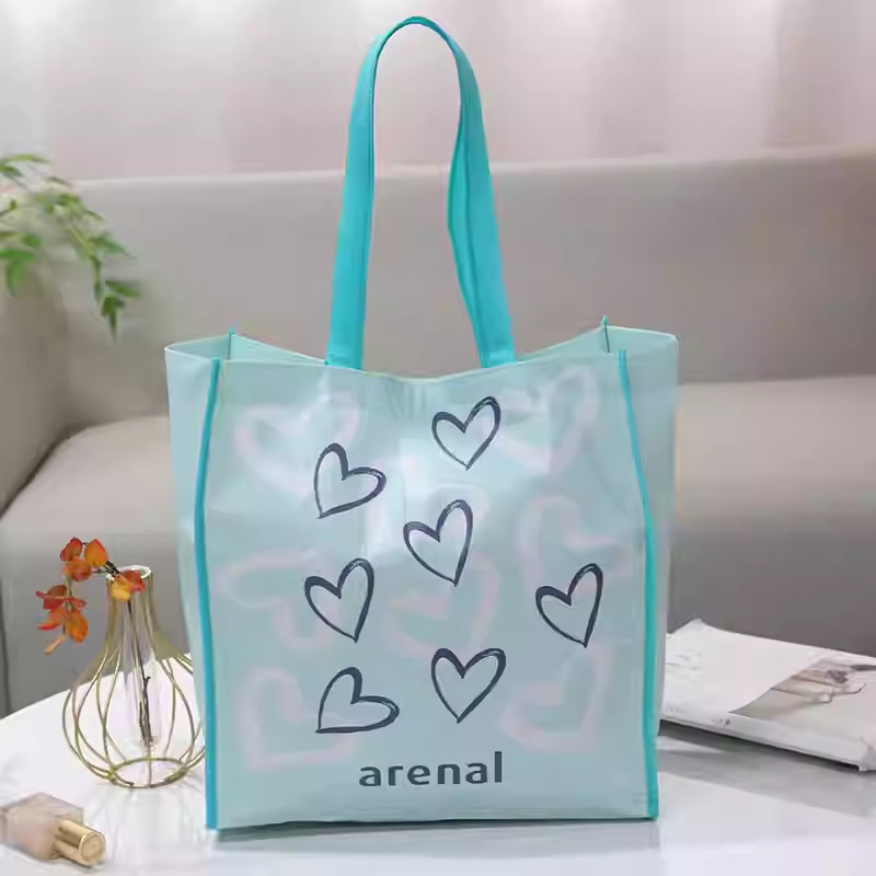 Rpet Environmentally Friendly Reusable Lixin Cloth Handbag Waterproof and Anti-Dirty Storage Bag Shopping Bag Environmentally Friendly Bag