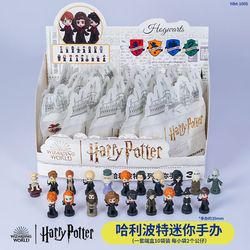 해리 포터 루나 손으로 만든 블라인드 박스 전체 박스 풀 세트 매직 각성 주변 장식품 조지 인형 생일 선물