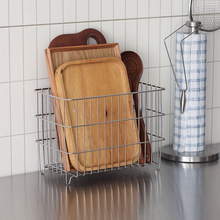 杂物水果蔬菜置物篮日本收纳零食厨房桌面304不锈钢收纳包邮批发