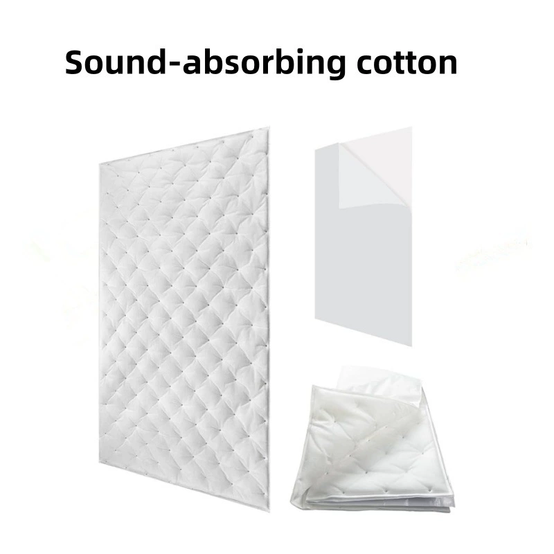 Модификация всего автомобиля белый хлопок звукоизолирующий звукопоглощающий материал