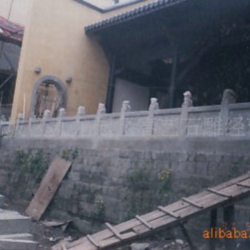 现货供应  室外平台草白玉栏杆