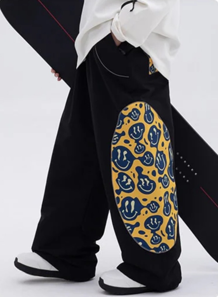 001 SNOWVERB American Snowboard New Ski Pants Export Women Winter Couple Same Style Waterproof Windproof Professional Warm_voghion.com