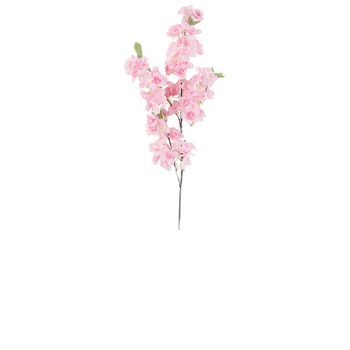Factory direct supply of simulated 4-fork encrypted cherry blossom branches, silk flower mall decoration trees, pear blossoms, peach blossoms, artificial flowers
