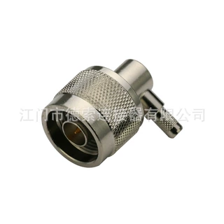 n连接器同轴线缆RG316D/S弯式压接公头