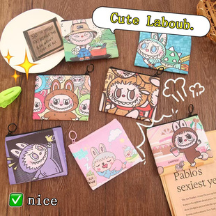 Bubble Matra Bubu Coin Purse Mini Bag Children's Card Holder Pu Portable Earphone Bag Small Storage Bag