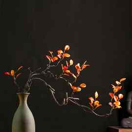 景德镇陶瓷新中式复古花瓶摆件客厅插花干花花器茶室禅意装饰品