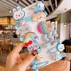 10#White Bunny 14 pieces [Card Paper Fit]