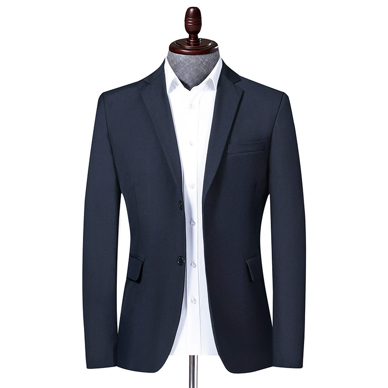 Мужская осенняя цветная классическая пиджак для отдыха, slim fit, корейский стиль