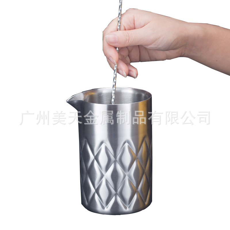 540ml 이중 메시 컵, 미러 광택