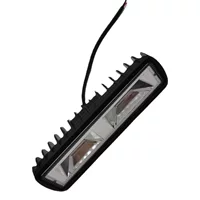 Светодиодный рабочий свет для автомобилей и мотоциклов 16LED 48W12V-24V прожектор Инженерный свет прямой пластиковый корпус