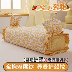 二層糸そば枕、家庭用頚椎サポート睡眠枕、子供寮シングル枕