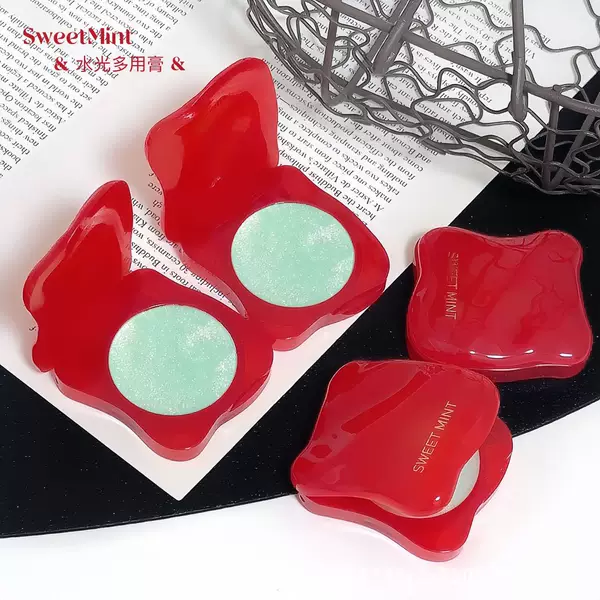 Sweet Mint Multi-Purpose Cream for Blush, Highlighter, Contouring, Facial Brightening, Color-Enhancing, and Moisturizing