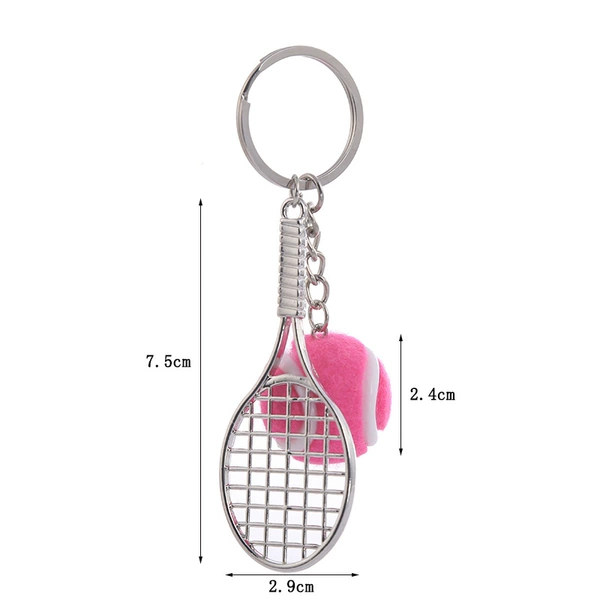 Big, fuchsia, tennis, 2.5cm