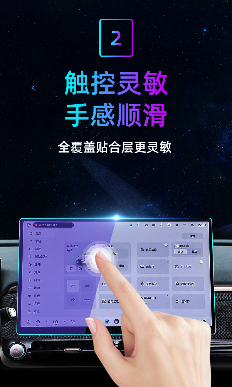 Suitable for the Great Wall 26 models, the ORA 5 GT central control tempered film, ORA 5 car navigation screen protector, display screen protection