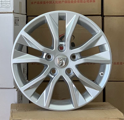 Suitable for Baojun 730 aluminum wheel aluminum alloy wheel aluminum alloy steel ring 16 inch Baojun 730 aluminum alloy ring (Hub) - 16x6j-730-wheel-hub-83kg-original-quality-label-valve