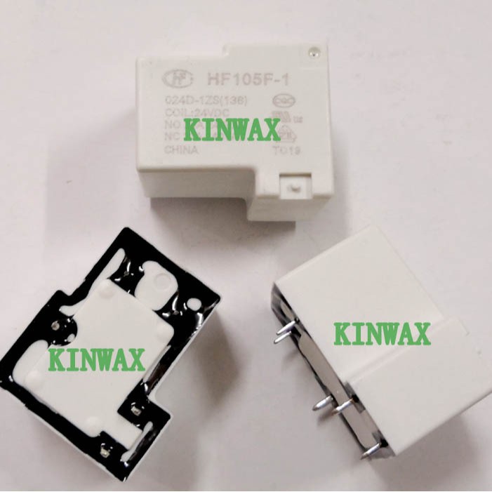 HF105F-1/018DT-1DF 继电器一组常闭4脚30A240VAC线圈电压
