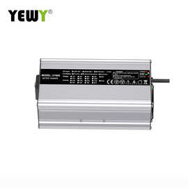 全自动48V10A 13串54.6锂电池充电器温控电动车智能充电器