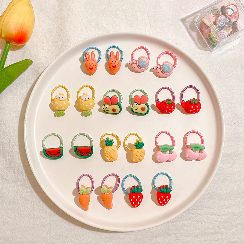 Accesorios para el pelo de los niños lindo pulgar banda bebé cabeza cuerda pequeña niña alta elástico no daño corbata goma tocado banda tocado