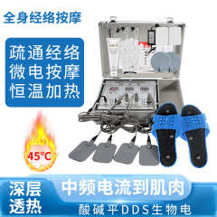 Dds生物電気理学療法経絡電気治療器マッサージ器負圧スクレーパー