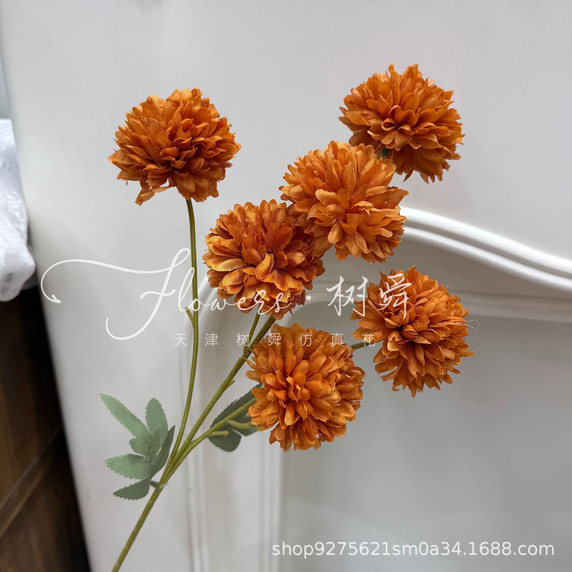 6송이 국화 - 카라멜