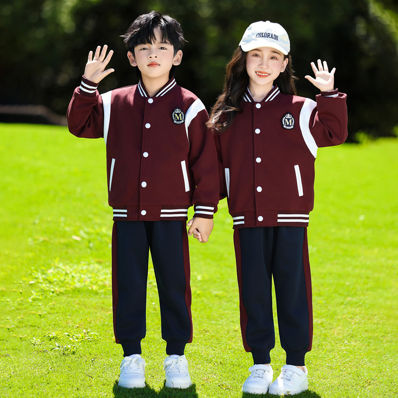小学生校服夏季短袖幼儿园园服春秋款三件套一年级儿童运动会班服|undefined