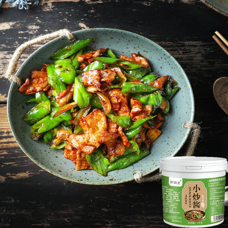 Stir-fried sauce, catering kitchen stir-fry cooking, flavor-enhancing sauce, household spicy stir-fried clam stir-fry sauce