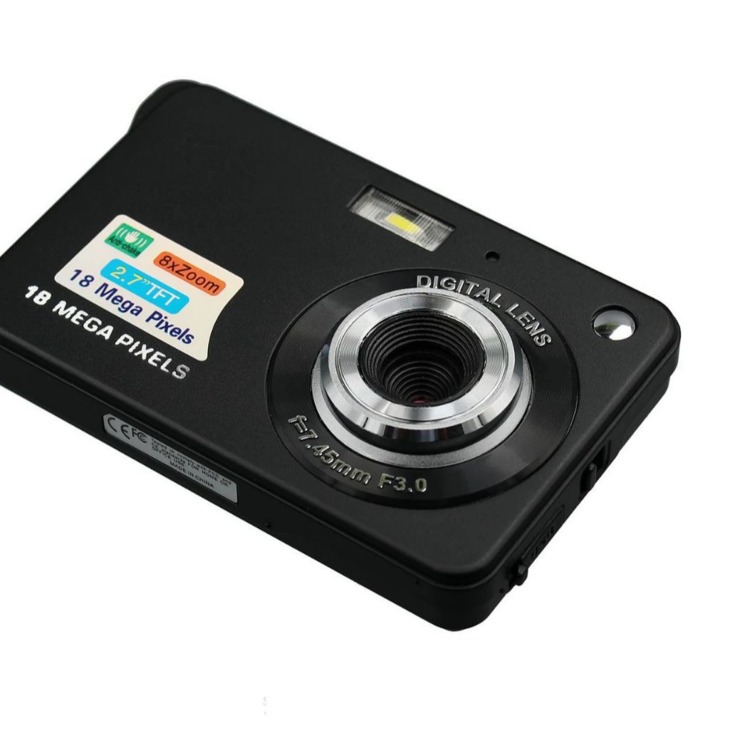 Digital Camera K09, 18 MP HD Video, Night Vision & Compact Card Support
