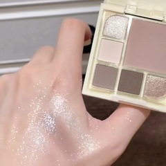 JADED葭妲 森林精靈六色眼影盤大地色日常平價腮紅高光修容綜合盤