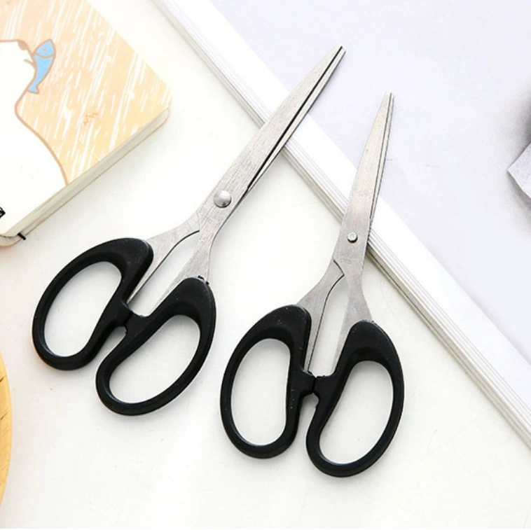 Ножницы из нержавеющей стали для офиса, маленькие канцелярские ножницы, универсальные ножницы для бумаги, ножницы для рукоделия и творчества для студентов