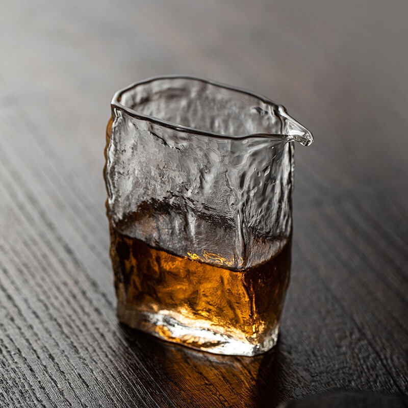 Coloured glazed public Cup Japanese tea ceremony Kung Fu Tea Set Square public Cup Tea Sea single colored glazed tea cup