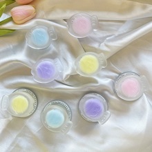 透明磨砂夹心鲷鱼烧手机气囊支架磁吸可伸缩拆卸便携韩国ins风女