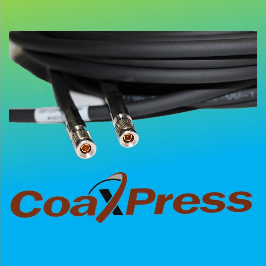 CoaXPress线缆CXP标准线 DIN转DIN工业相机Basler海康AVT大恒都用