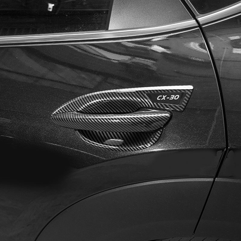 Suitable for Mazda CX-30 Door Bowl Handle Protective Sticker Exterior Trim Modification Accessories Door Handle Decorative Sticker