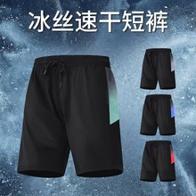 运动短裤男士夏季2025新款健身篮球跑步裤速干骑行训练五分裤男款