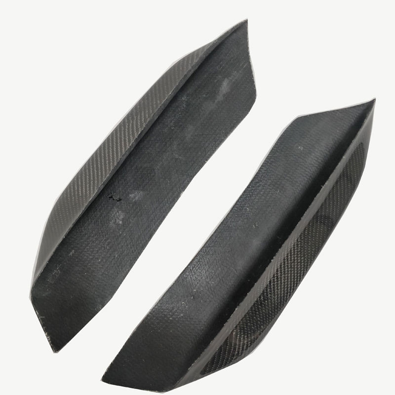 Suitable for BMW M3/M4 front bumper fog light corner trim F80/F82 modified front corner trim, front lip, front spoiler corner trim