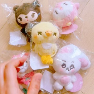 In-Stock Exo Merchandise Plush Toys Collection Korean Gifts Exquisite Cute Cotton Dolls Healing Keychain Pendants In-Stock Exo Merchandise Plush Toys Collection Korean Gifts Exquisite Cute Cotton Dolls Healing Keychain Pendants
