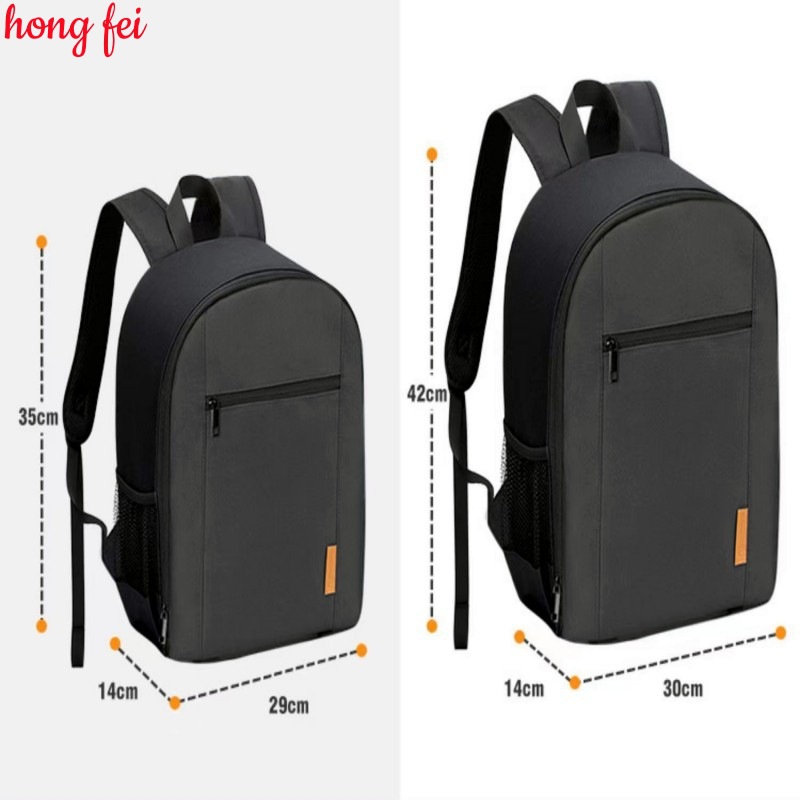 (2개) 노트북 가방 파티션 방수 사진 배낭 배낭 남성과 여성을위한 SLR 카메라 배낭 커버 렌즈 가방