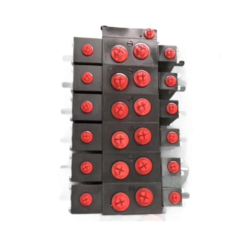 Sistema modular de válvula de reversión múltiple de cuatro válvulas conjuntas de máquina de túnel de mina con operación flexible y conveniente