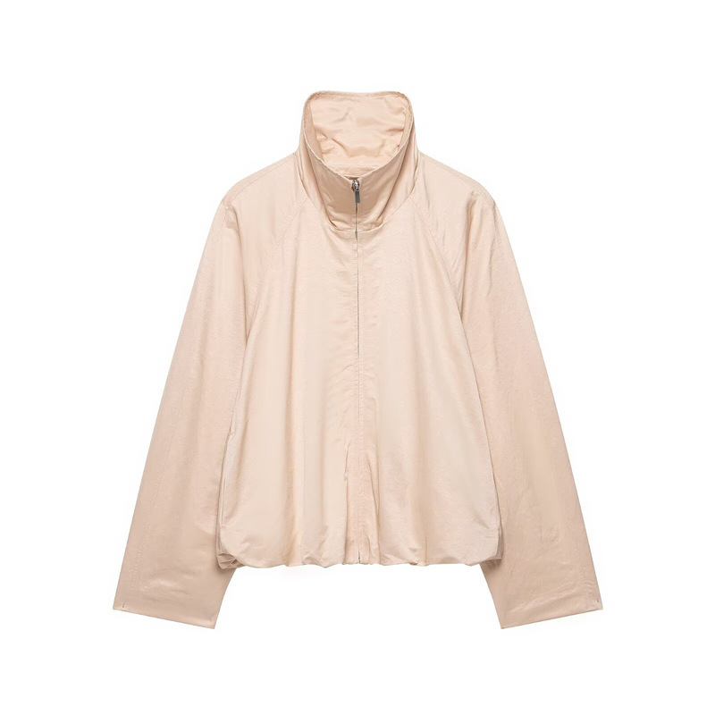 European and American wholesale 2026 autumn new women's fashion casual versatile bomber jacket N8-15533