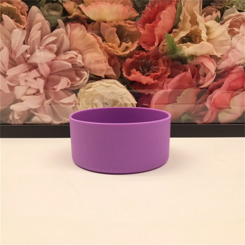 Cubierta de taza de aislamiento de 9cm10cm, posavasos de silicona, cubierta de taza escolar, cubierta antideslizante de Kulomi, linda