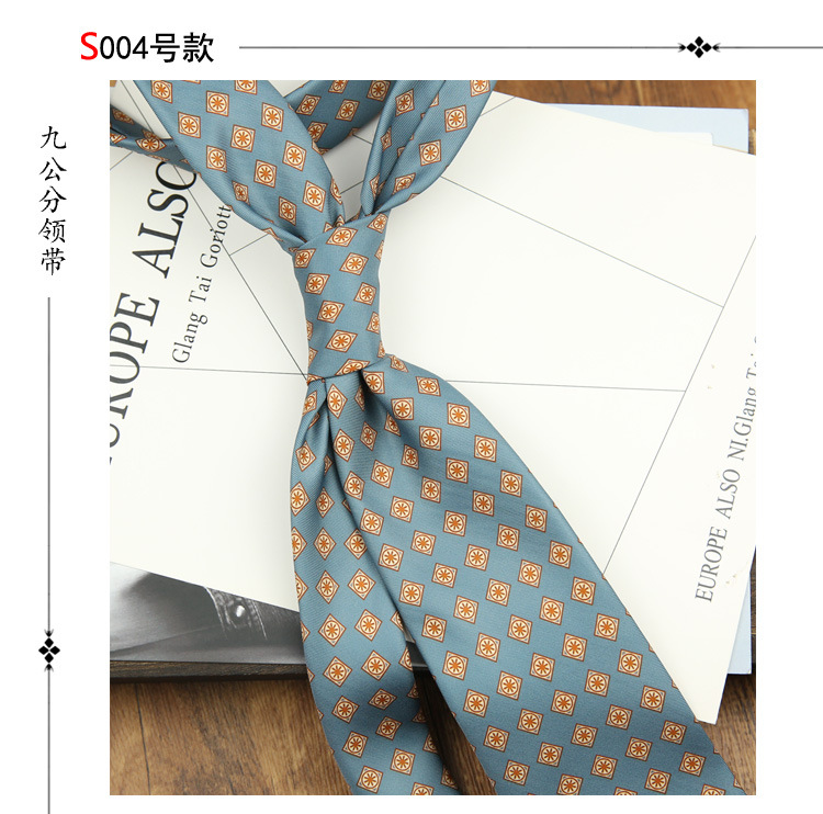 9CM 인쇄 타이 004