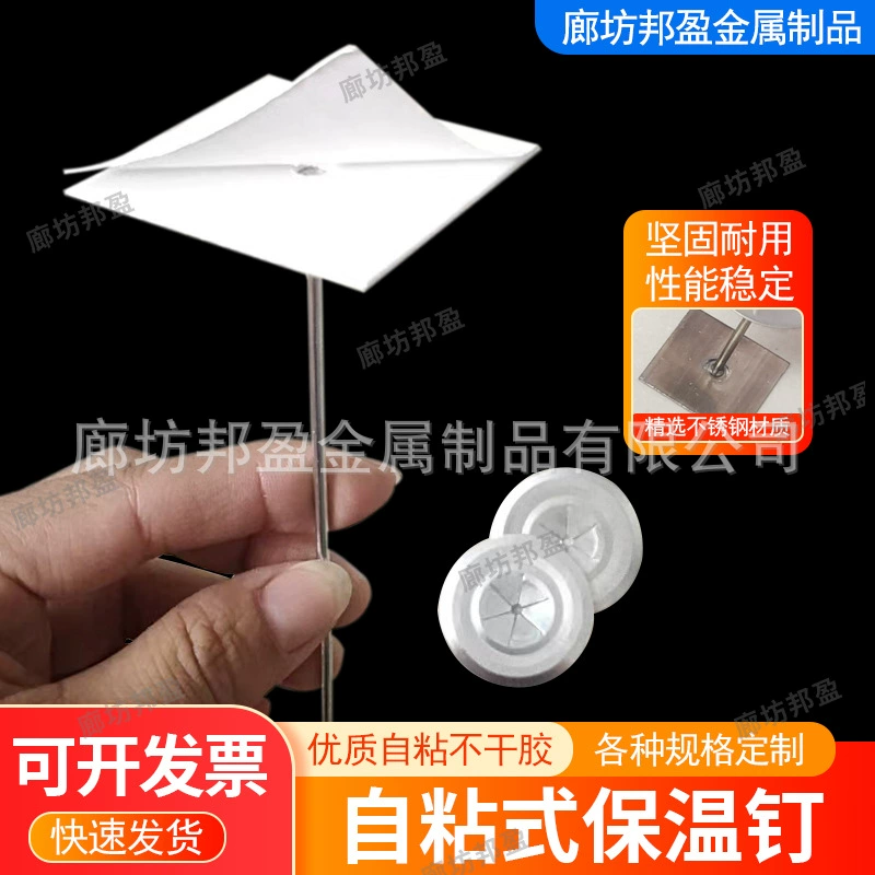 Источник Завод Металлические самоклеящиеся хлопчатобумажные оцинкованные самоблокировочные шайбы Самоклеящиеся алюминиевые термоизоляционные гвозди Производитель