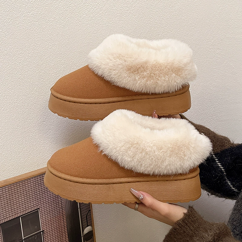 Warm boots, winter universal shoes platform, Korean style