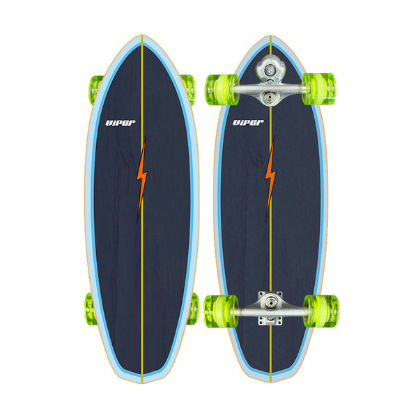 Land surfing skateboard S6 spring bridge four -wheeled land -free…