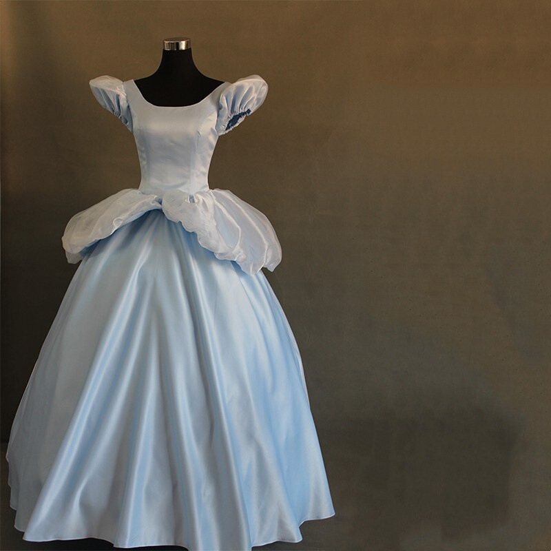 Halloween Annual Meeting Blue Dress Adult Cinderella Cinderella Princess Dress cosplay Annual Meeting Ceremony Halloween Annual Meeting Blue Dress Adult Cinderella Cinderella Princess Dress cosplay Annual Meeting Ceremony